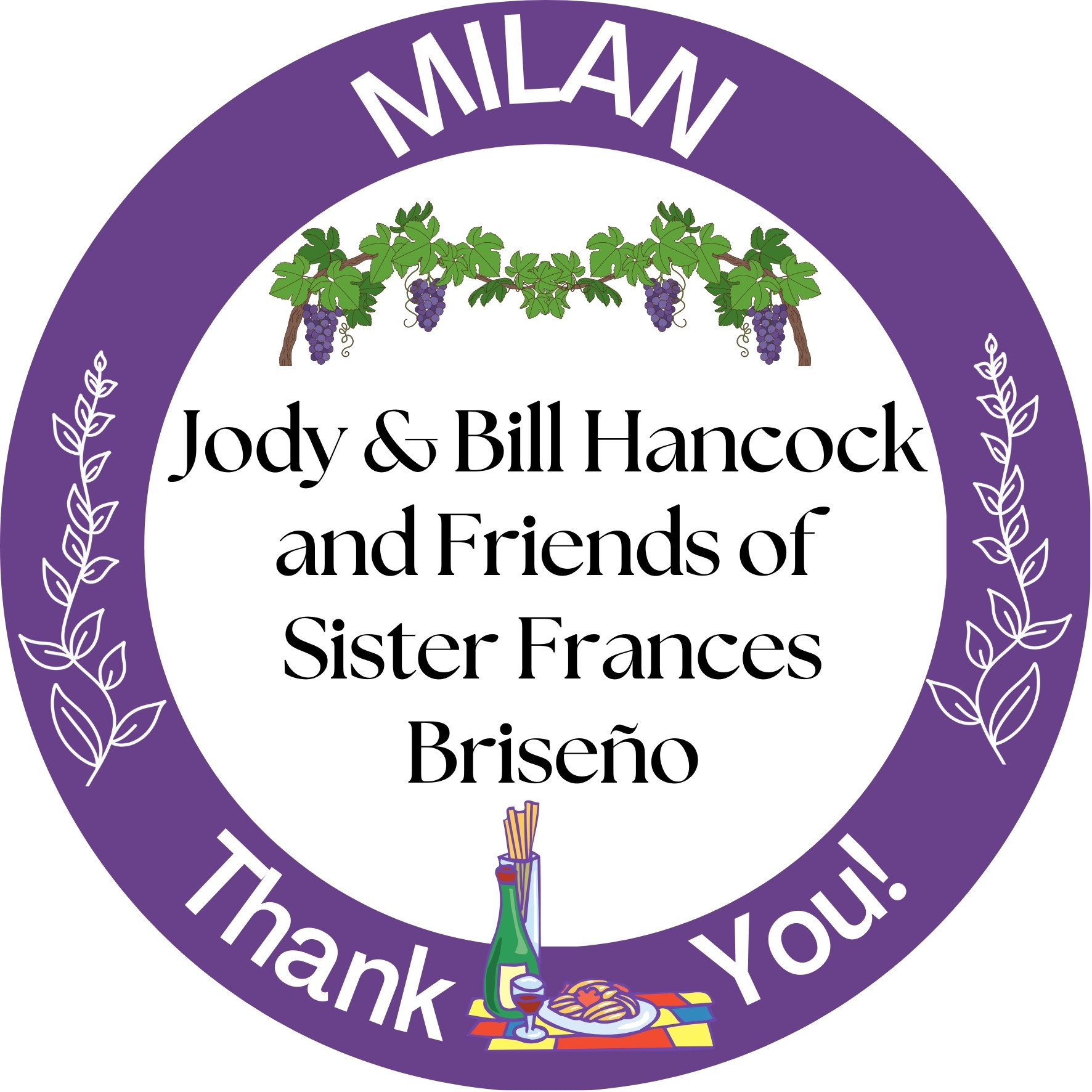 Jody & Bill Hancock and Friends of Sister Frances