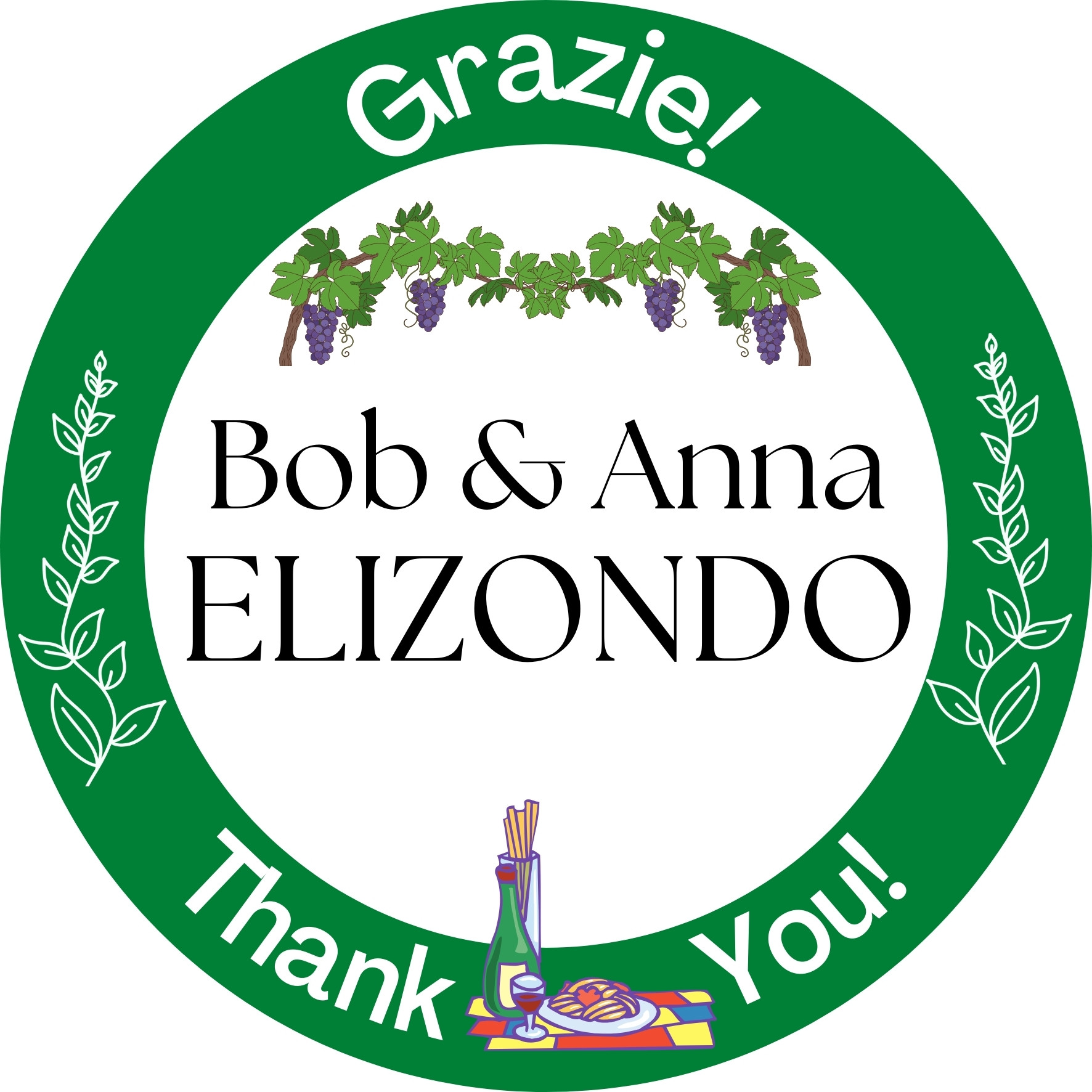 Bob & Anna Elizondo Napoli Sponsors
