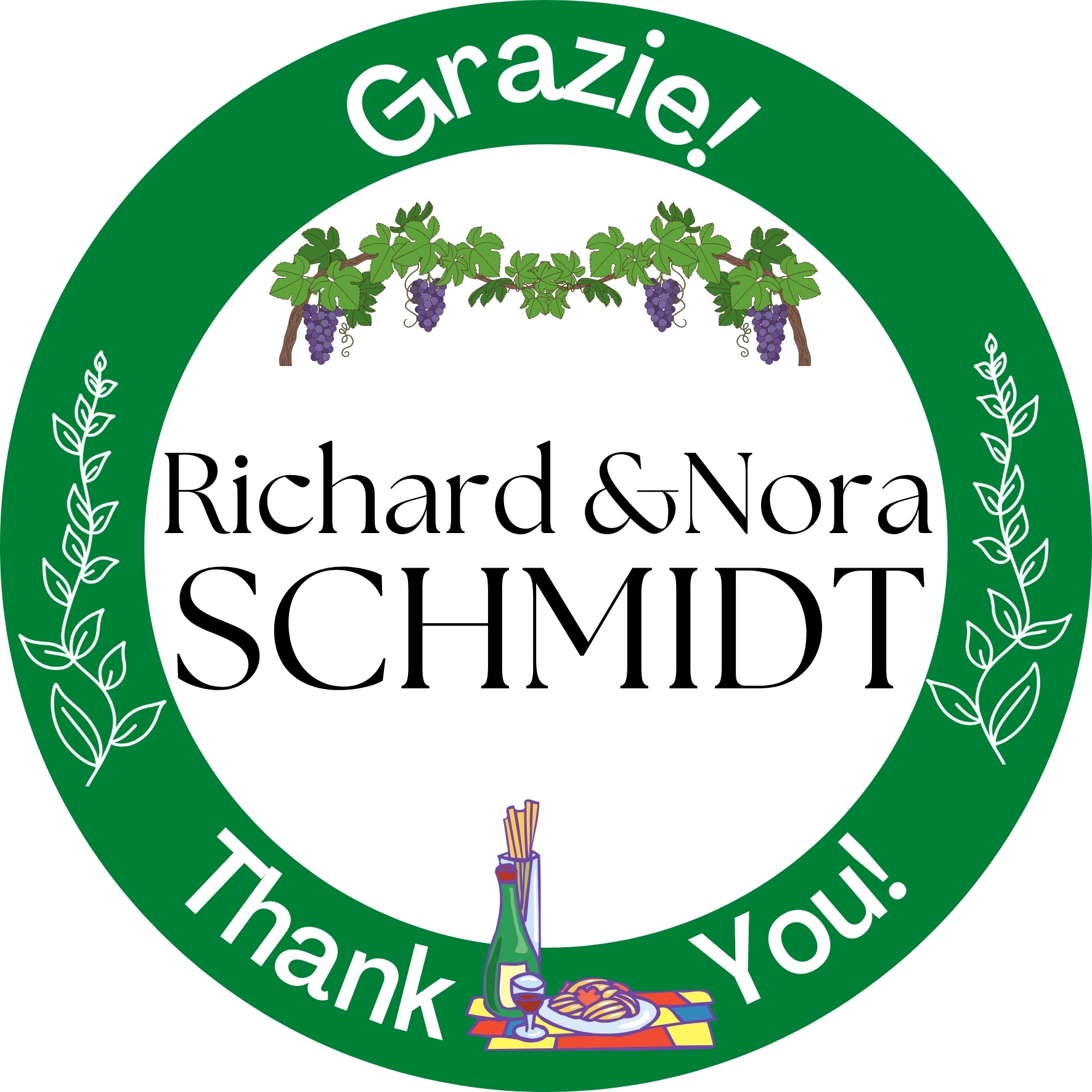 Richard & Nora Schmidt Napoli Sponsors