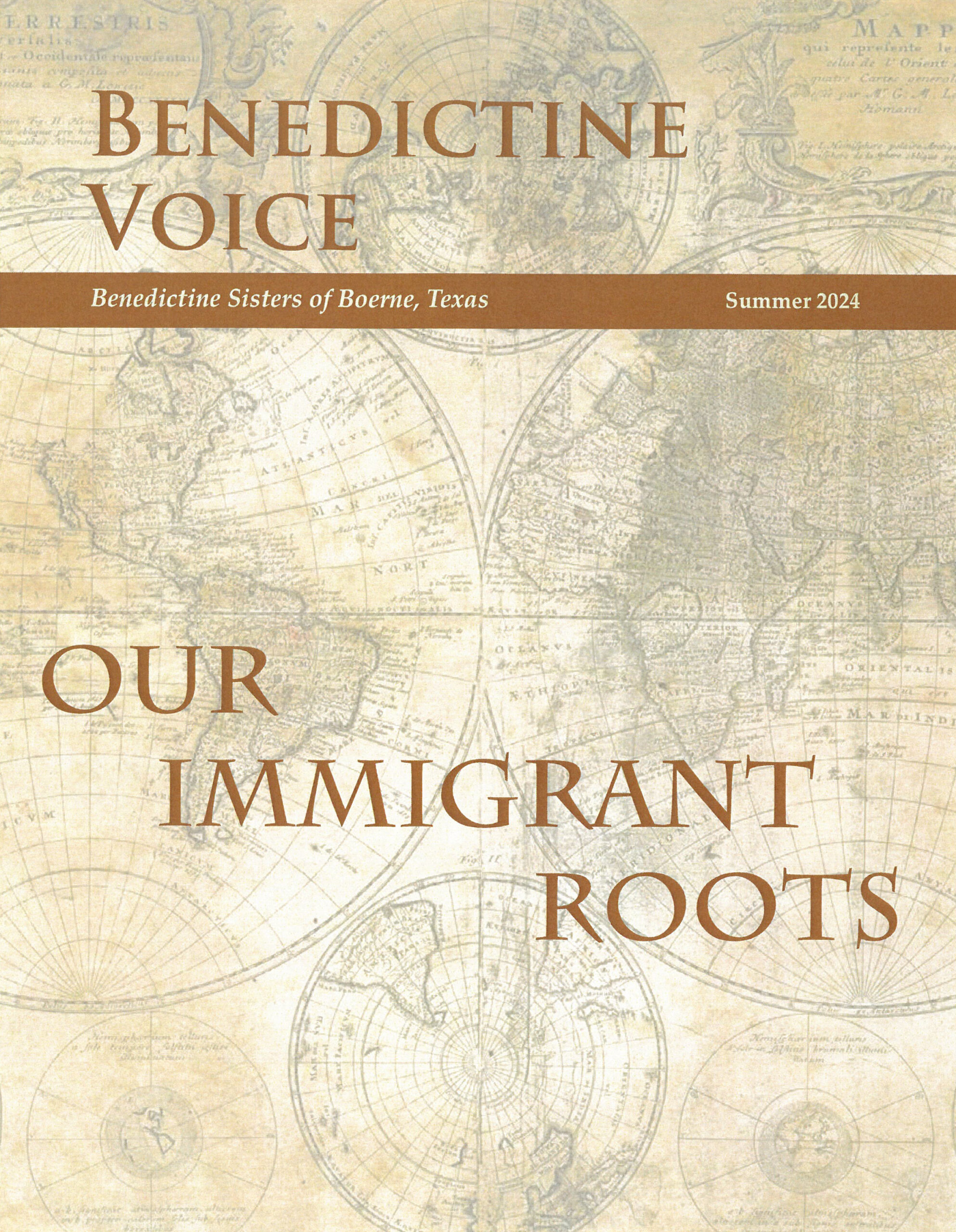 Benedictine Voice Summer Newsletter Cover 2024